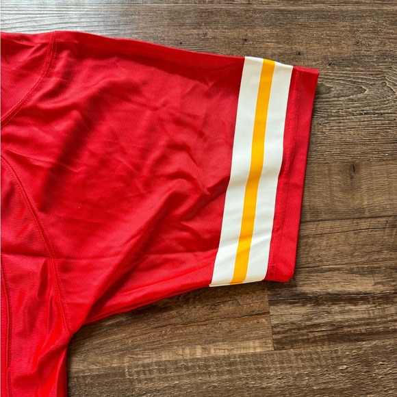 NWOT - Kansas City Chiefs Blank NFL Jersey - Red with Football Patch - Picture 6 of 11